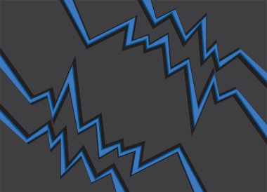 Sivri uçlu zigzag desenli soyut arkaplan