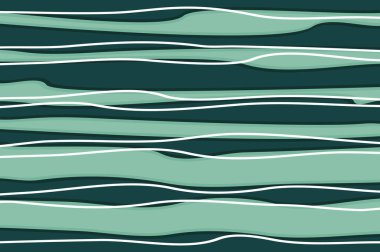 Kademeli dalga çizgileri desenli basit arkaplan