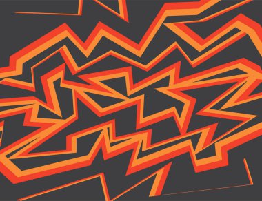 Ok çizgileri desenli soyut siyah beyaz arkaplan