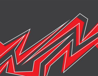 Kırmızı keskinlik desenli soyut arkaplan