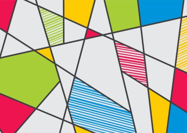 Soyut çizgi desenli minimalist arkaplan