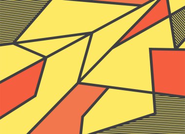 Soyut çizgi desenli minimalist arkaplan