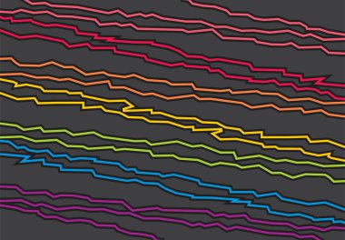 Pençe çizgileri desenli renkli arkaplan