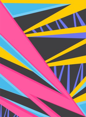 Soyut çizgili minimalist arkaplan