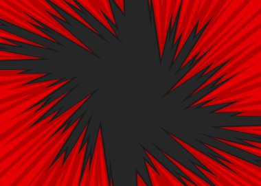 Patlayan sivri desenli ve bazı kopyalama alanı olan soyut arkaplan