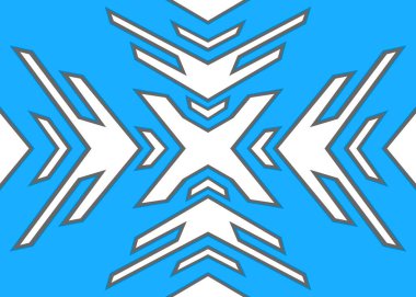 Geometrik keskinlik ve çapraz çizgi desenli soyut arkaplan