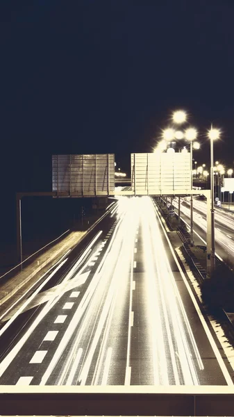 Straßenlaternen und Lichter — Stockfoto