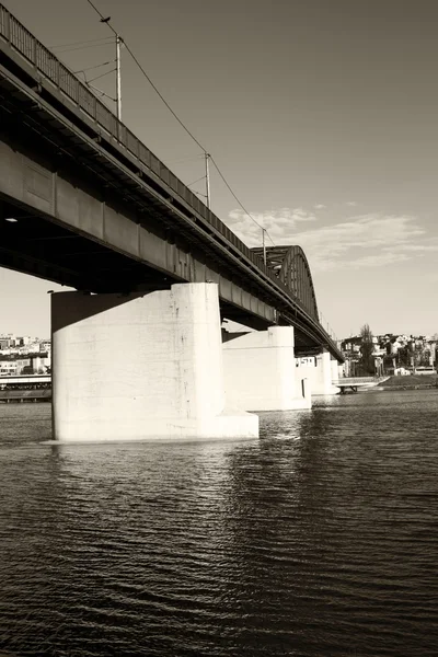 Most w ciemności — Zdjęcie stockowe