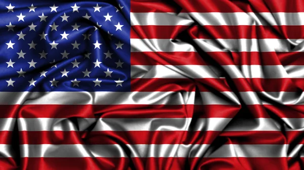 Amerikan bayrağı grunge — Stok fotoğraf
