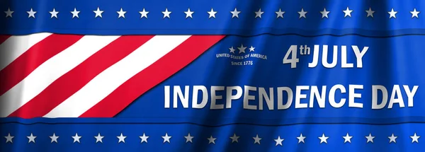 Dzień Niepodległości Lipca Święto Narodowe Stanach Zjednoczonych Ameryki — Zdjęcie stockowe