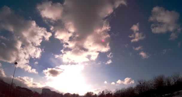 Nubes lapso de tiempo — Vídeo de stock