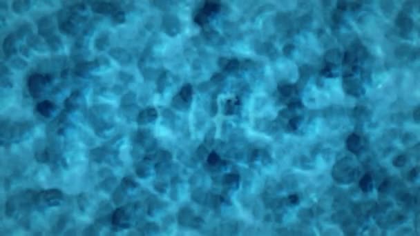 Animation mit blauem Wasser — Stockvideo