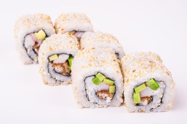 Yılan balığı suşi roll