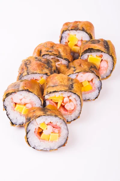 Rolo de sushi frito — Fotografia de Stock