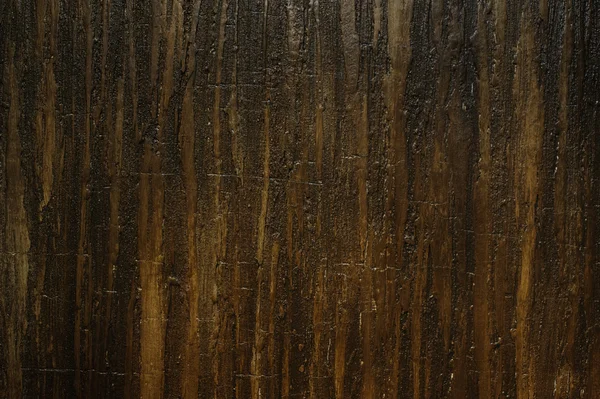 Texture of dark wood use as natural background — Stock Photo, Image