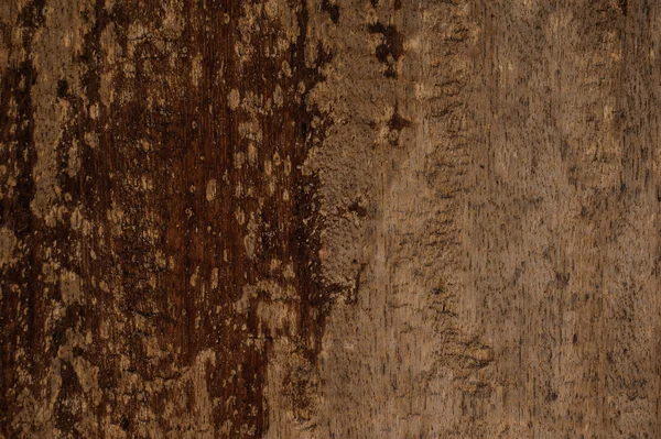 Nieczysty pęknięty drewna przez zbliżenie teksturowanej tło — Zdjęcie stockowe