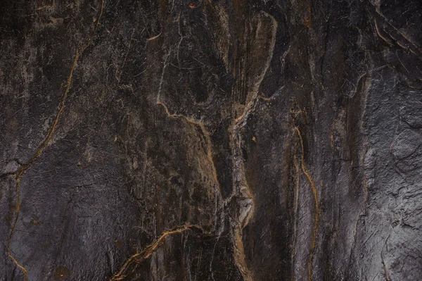 Pedra cinza escuro Textura de rocha — Fotografia de Stock
