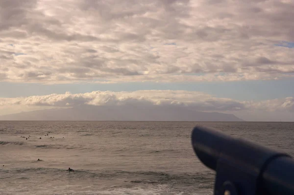 Vistas Desde Costa Tenerife Mirador Desde Donde Puede Ver Isla — Foto de Stock