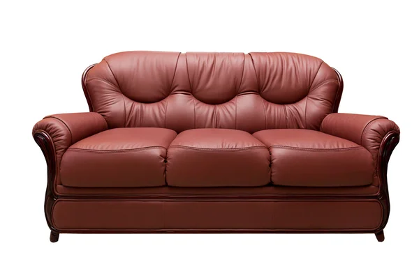 茶色のソファ — ストック写真