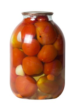 Banka konserve kırmızı Marine domates