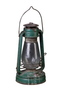 beyaz izole gaz lambası