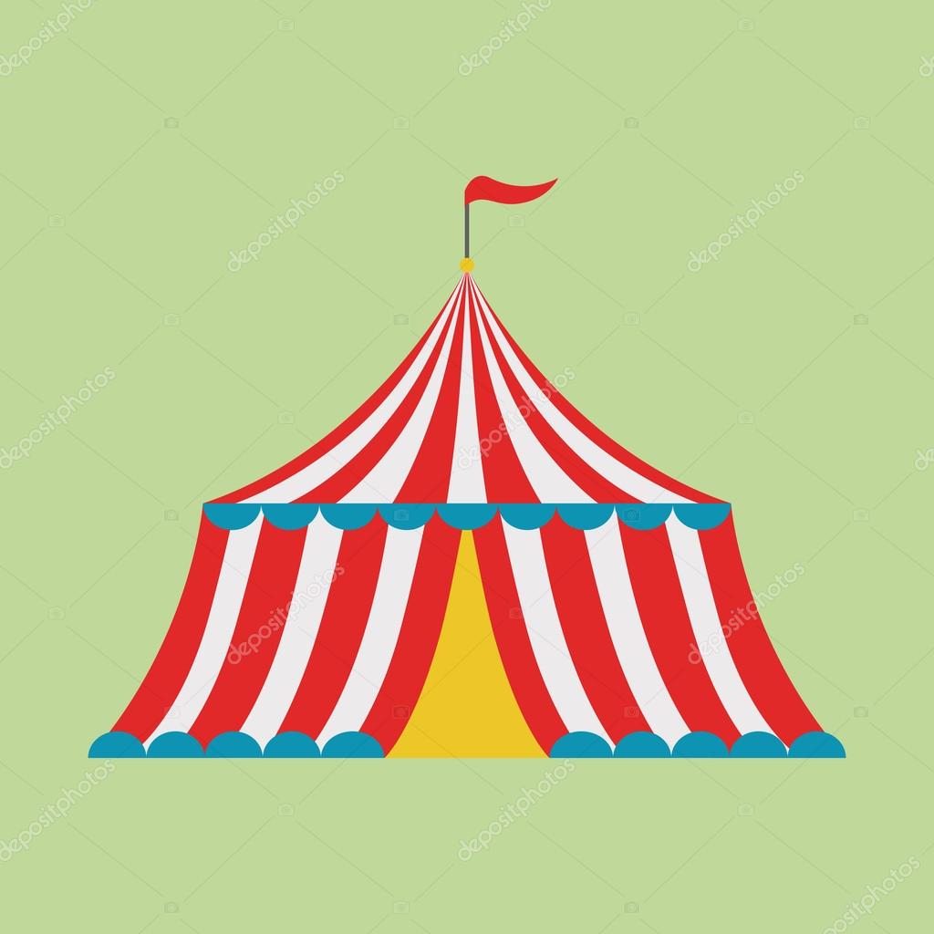 Circus tent Stock Vector by ©wonderful_day 58802887