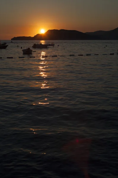 Adriyatik Denizi üzerinde gün batımı