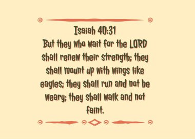 İncil 'deki dizelerin el yazısı İngilizce yazı tipi