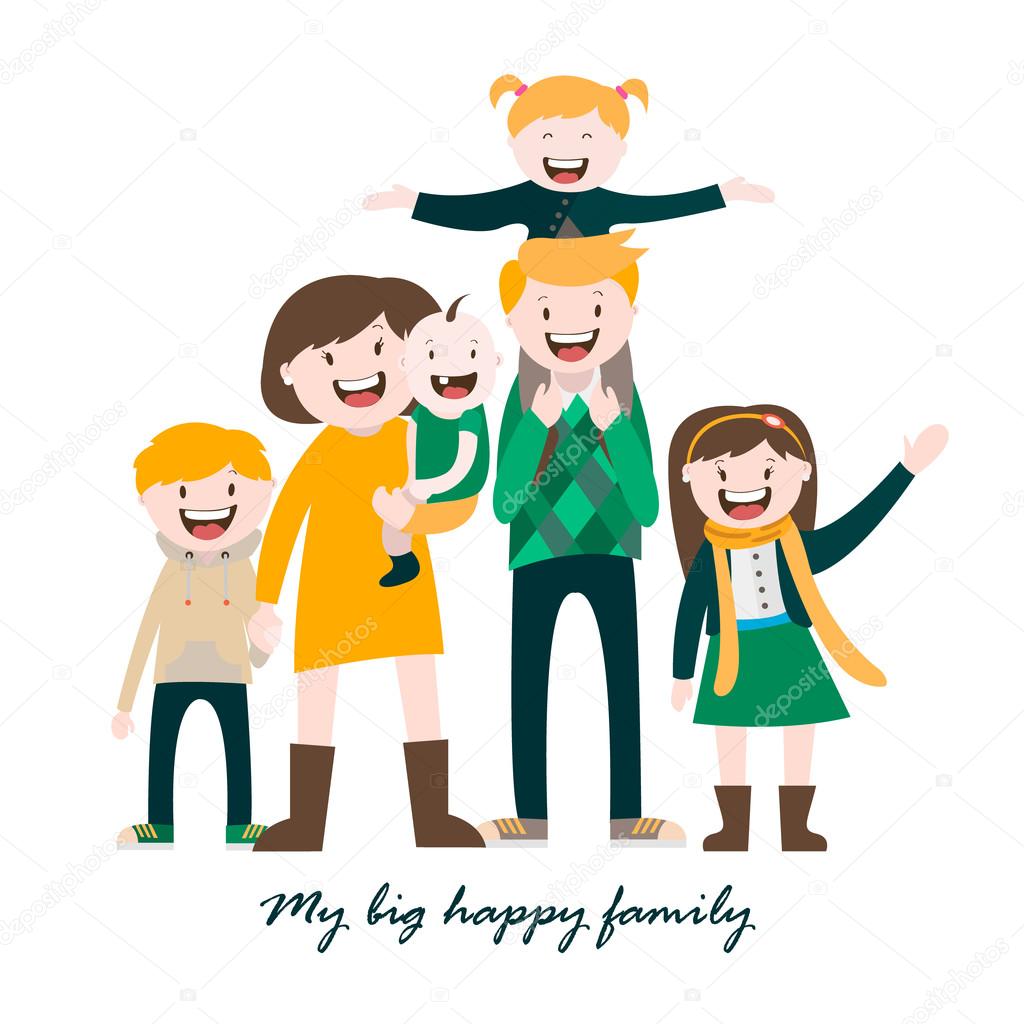 Featured image of post Big Happy Family Large Family Big Family Cartoon Images Find the perfect big family stock photos and editorial news pictures from getty images