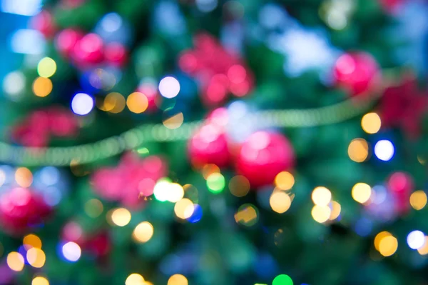 Chrismas lights blurred background. — Stock Photo, Image