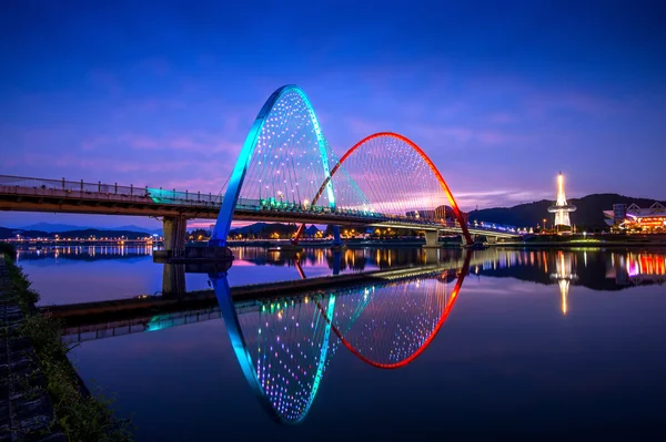 Puente de la Expo en Daejeon, Corea del Sur . — Foto de Stock