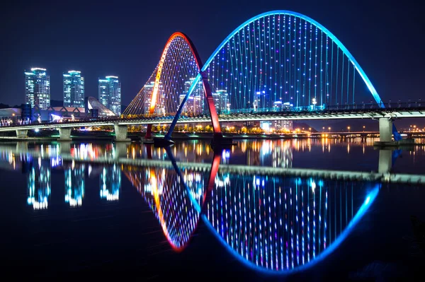 Puente de la Expo en Daejeon, Corea del Sur . — Foto de Stock