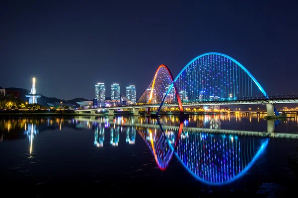 博覧会橋で大田広域市, 韓国. — ストック写真