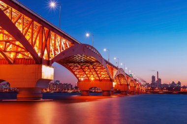 seongsan bridge içinde korea.