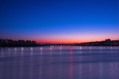 Seongsu köprü Seul, Kore.