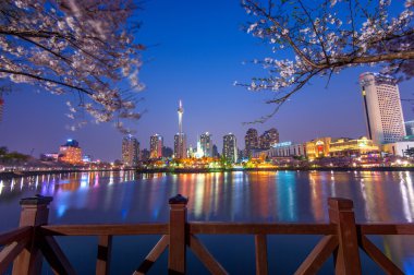 Seoul, Kore - 9 Nisan 2015: Lotte World eğlence parkı.