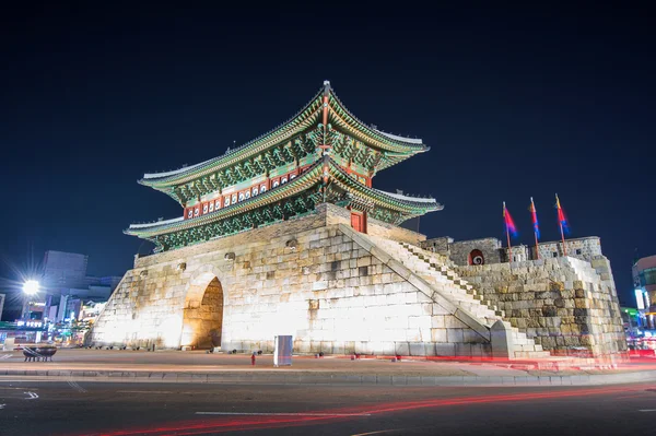 Hwaseong fästning i Suwon, Sydkorea. — Stockfoto