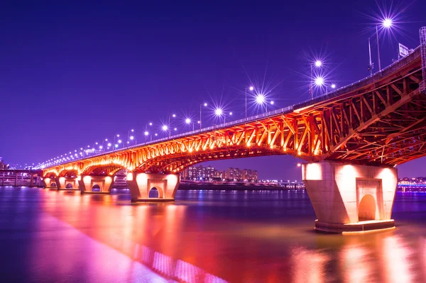 Seongsu bridge in seoul, Korea. — Stockfoto