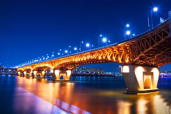 Seongsu γέφυρα στη Σεούλ, Κορέα. — Φωτογραφία Αρχείου