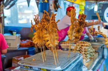 Seoul, Güney Kore - Mayıs 16:Namdaemun Pazar Seul, Güney Kore'de en eski ve en büyük pazar olan.