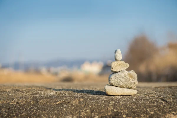 Медитация камня . — стоковое фото
