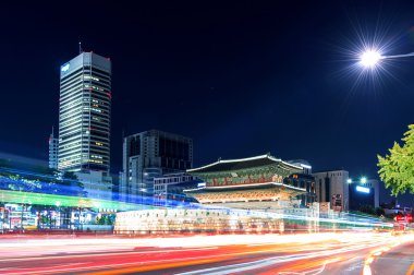 Dongdaemun Gate Kore.
