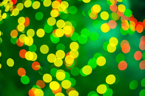 Abstrato bokeh fundo de Christmaslight . — Fotografia de Stock