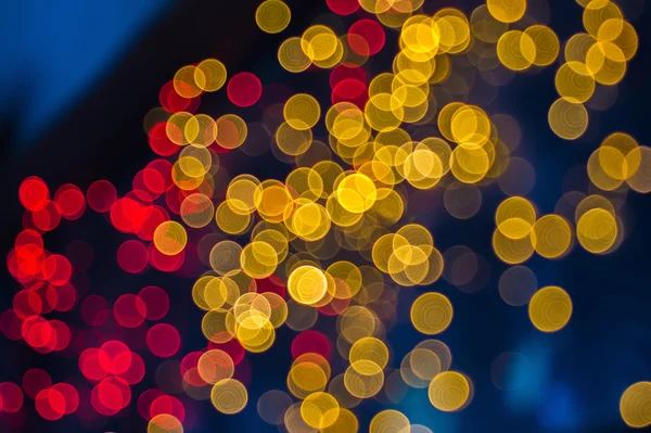 Abstrato bokeh fundo de Christmaslight . — Fotografia de Stock