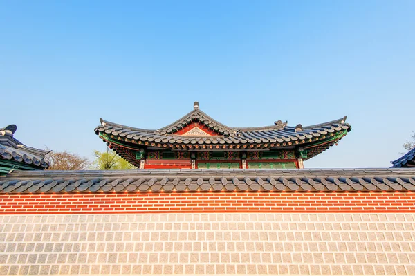 Παλάτι Gyeongbokgung στη Σεούλ της Κορέας — Φωτογραφία Αρχείου