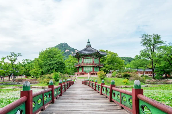 Palacio Gyeongbokgung en Corea del Sur . — Foto de Stock