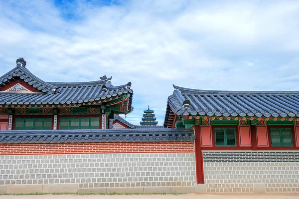 Gyeongbokgung Palace στη Σεούλ, Νότια Κορέα. — Φωτογραφία Αρχείου