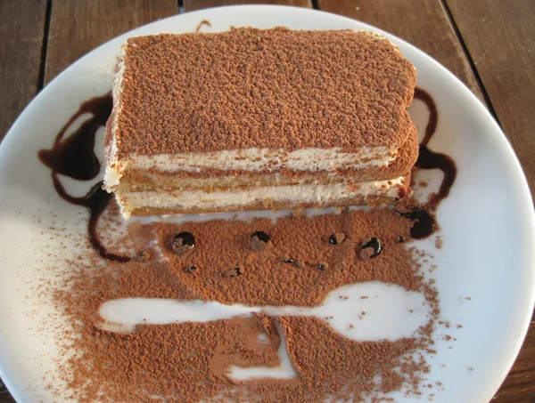 Delicioso tiramisu — Fotografia de Stock