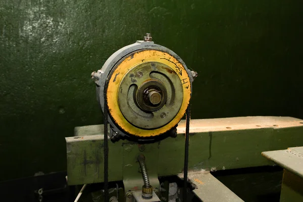 Mechanizm stara winda — Zdjęcie stockowe