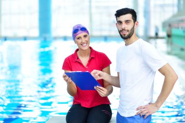 Yüzücü ve tartışmaya Koç